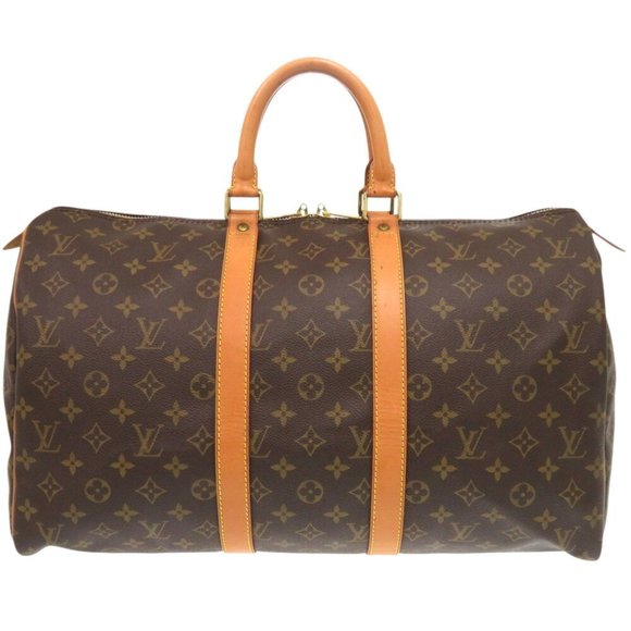 LOUIS VUITTON Handbags - Louis Vuitton Keepall 45 Monogram M41428 Boston Bag LV 1233 LOUIS VUITTON